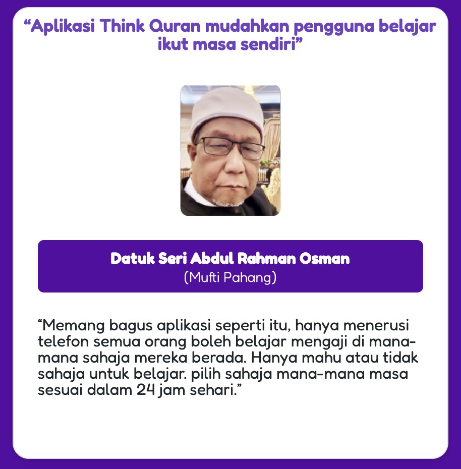Pengguna Think Quran